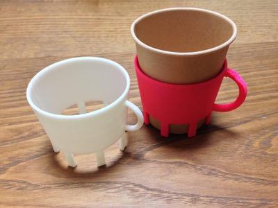 7oz paper cup holder