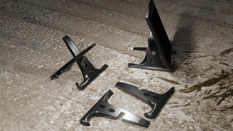 BOX / DESK ORGANIZER / TABLET HOLDER N°8