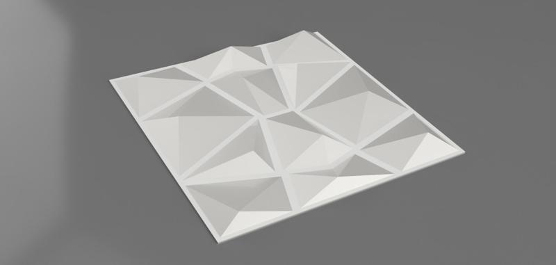 WALL DECORATION IN RELIEF 20X20