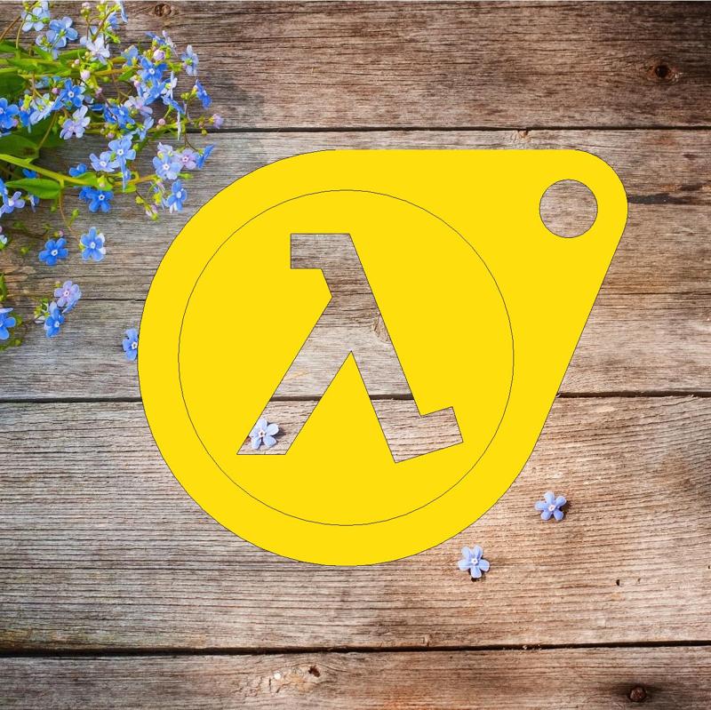 Half Life keychain