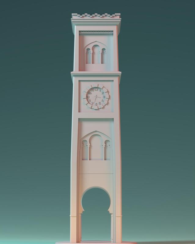 Hama Clock Tower