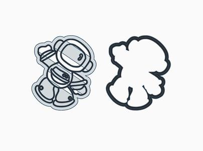 Cookie cutter Astronaut - Cookie cutter astronaut