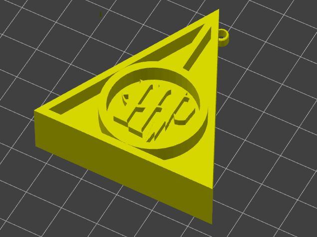 Harry potter keychain