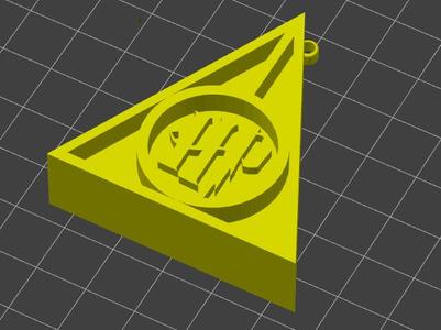 Harry potter keychain