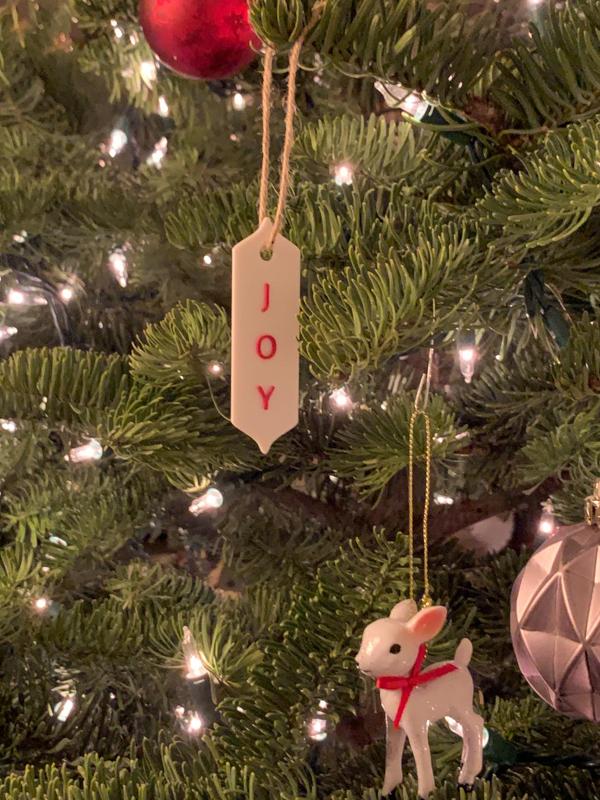 Christmas ornament set - Joy