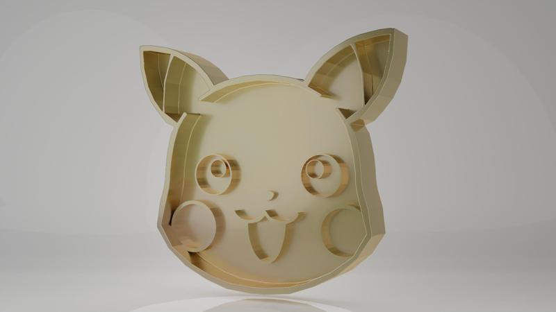 Cookie cutter Pikachu Pokemon