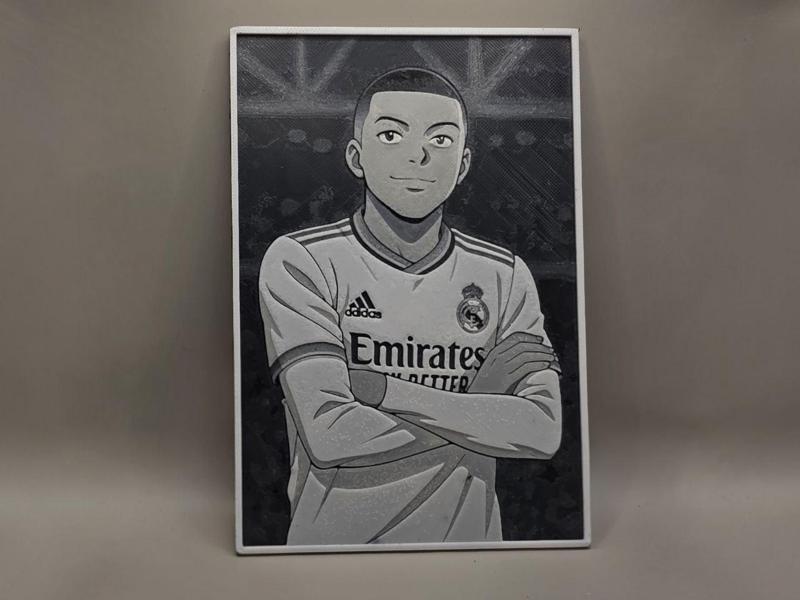 Mbappè - Real Madrid - HueForge