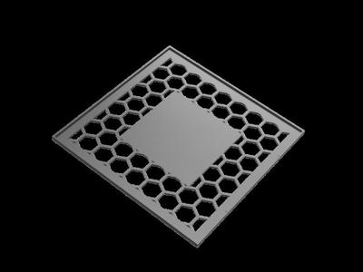 Hueforge Displate wall frame (200mm x 200mm)