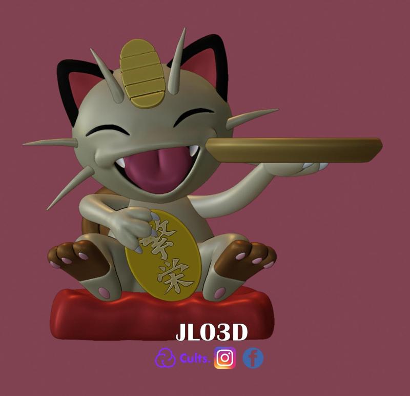 Meowth object holder - Pokemon