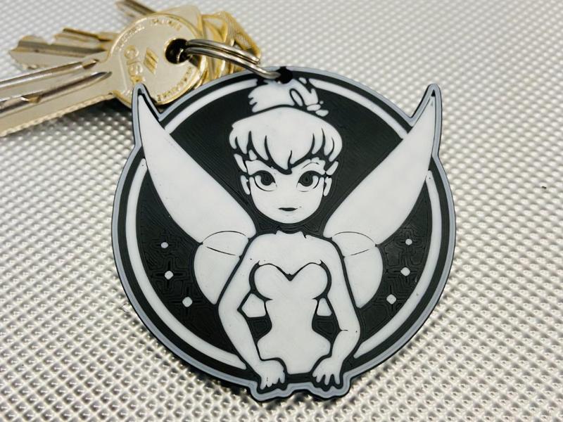 Tinker Bell, Peter Pan's fairy, KEYCHAIN