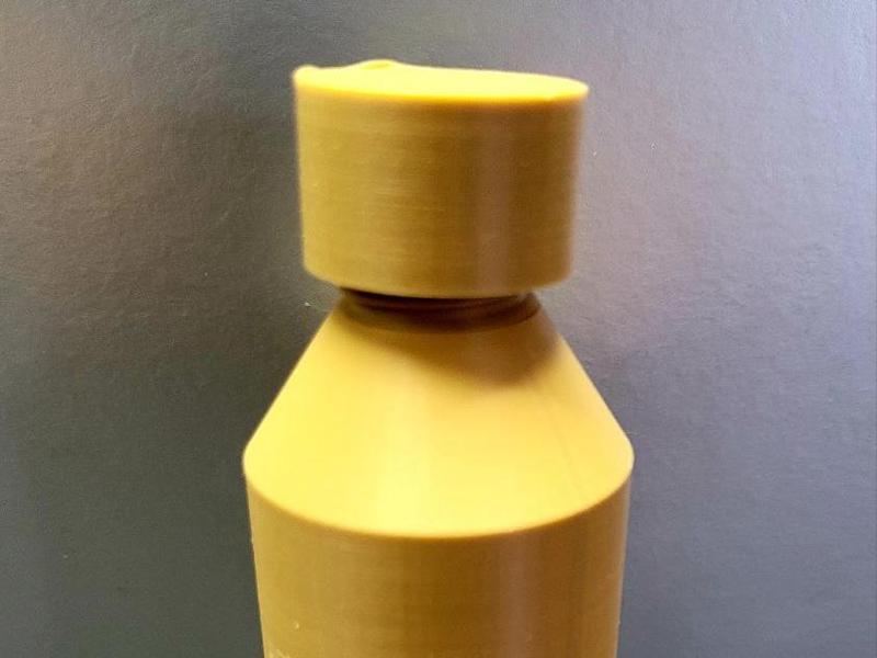 Bottle with screw cap