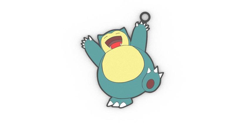 snorlax KEYCHAIN