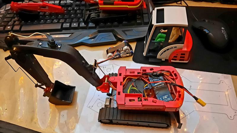 Bruder Schaeff Umbau Set