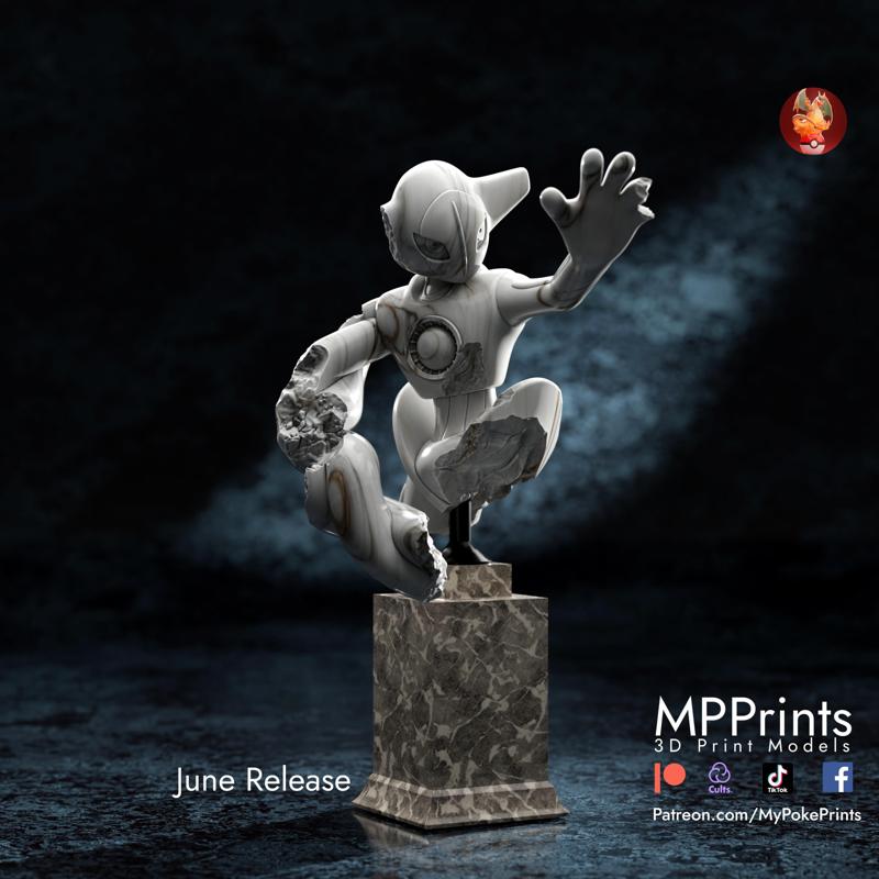 Deoxys Normal - Legendary bust