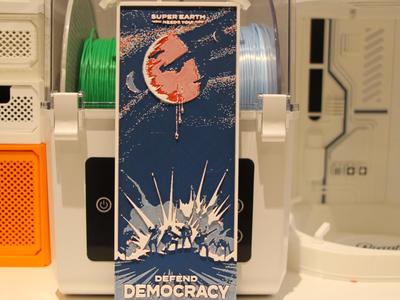 DEFEND DEMOCRACY! Helldivers Hueforge 