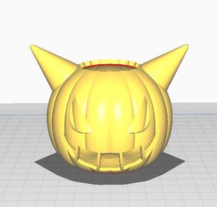 GENGAR PUMPKIN HALLOWEEN