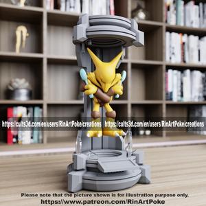 Alakazam in the lab from pokemon