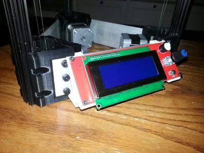 Bracket for RepRap Smart Controller for Cerberus Pup