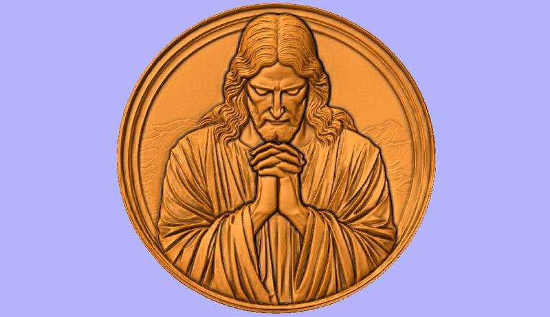 CHRIST PRAYING MODEL 2