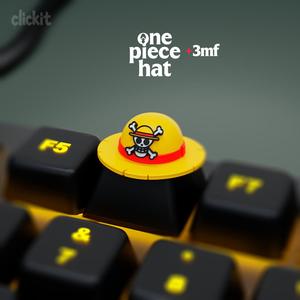 Luffy Straw Hat Keycap – One Piece Inspired 3D Printable Artisan Keycap