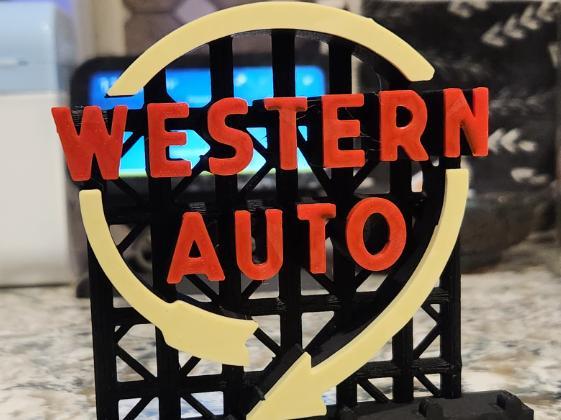 Western Auto Sign - Kansas City