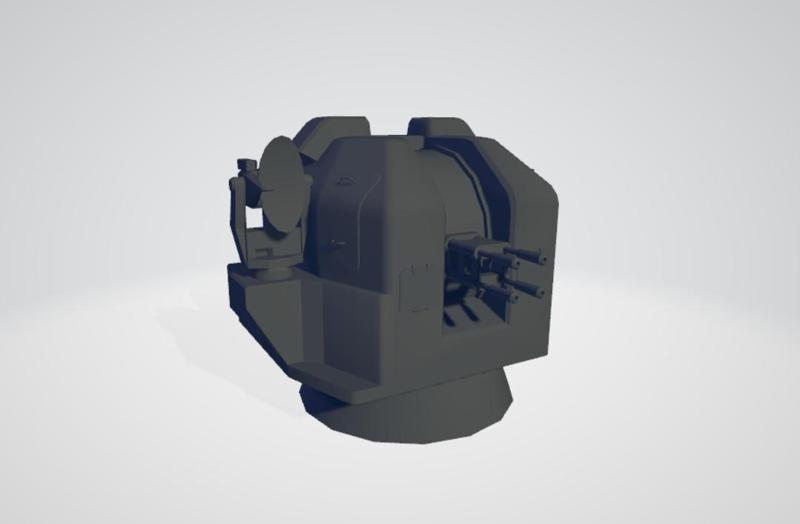 German AA Gun Sea Dragon