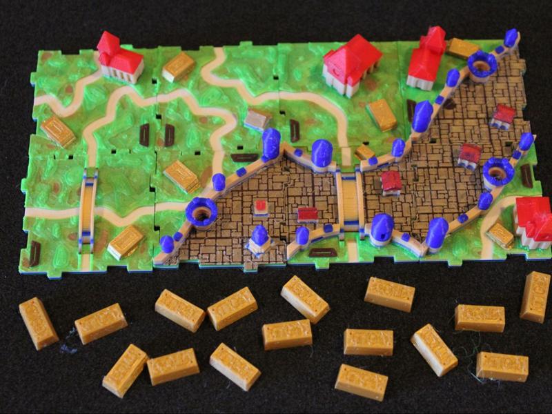 Rifraf 3D Carcassonne Mini Expansion Gold Mines