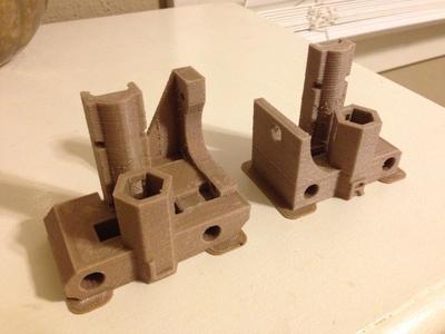 X ends for Prusa Mendel i2 Reinforced
