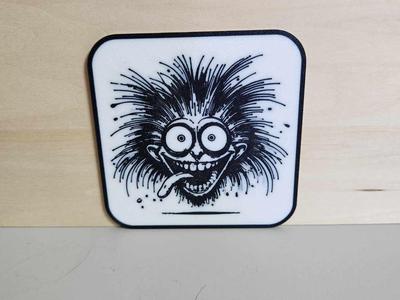 Coaster - funny and quirky animal