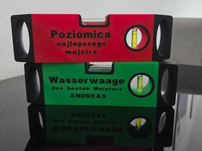 Spirit Level vodka box