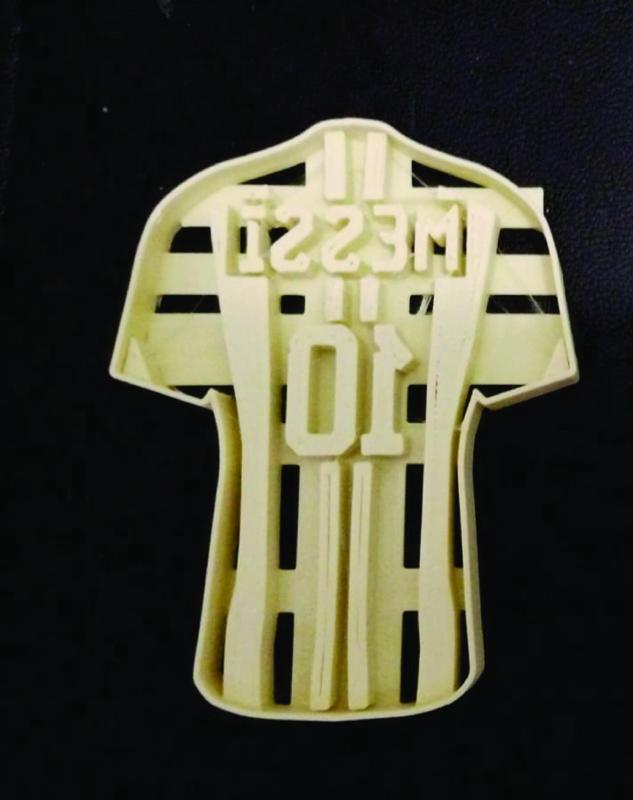 cookie cutter Messi Shirt