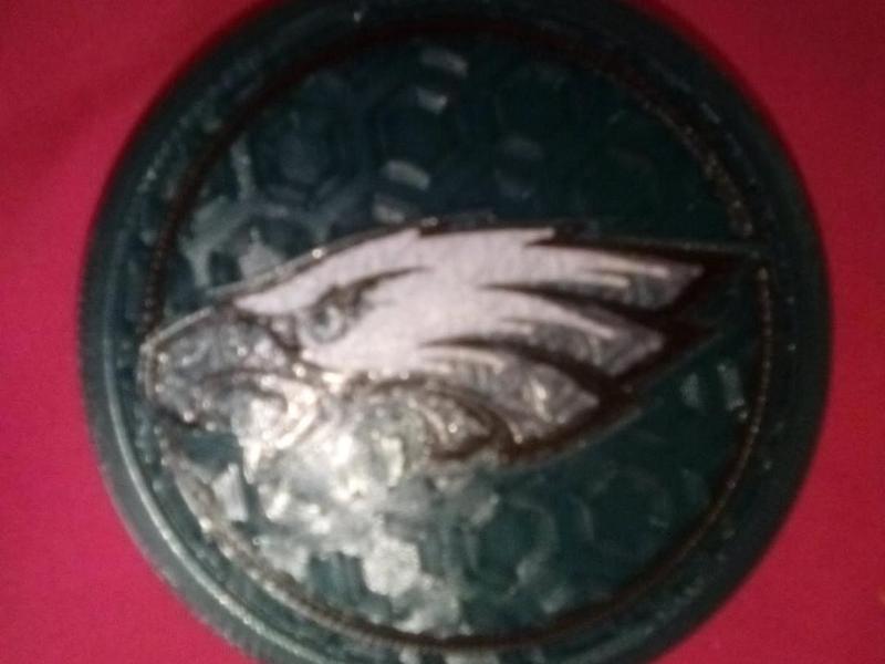 Philadelphia Eagles Stash jar top