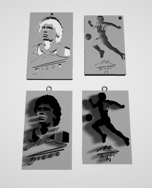 MARADONA KEY RINGS