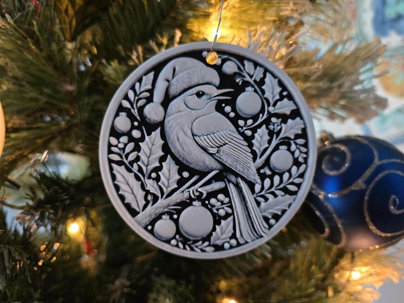 Mockingbird Christmas Decoration V2