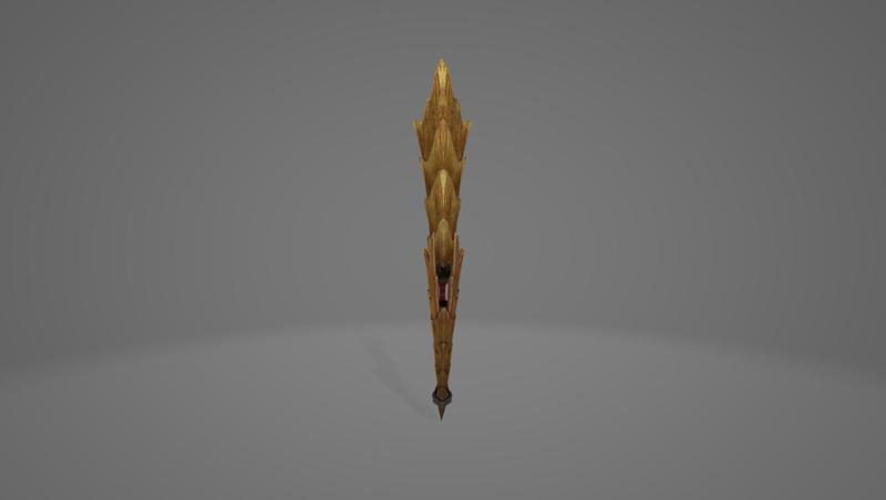 MONSTER HUNTER WORLD ZINOGRE BOW