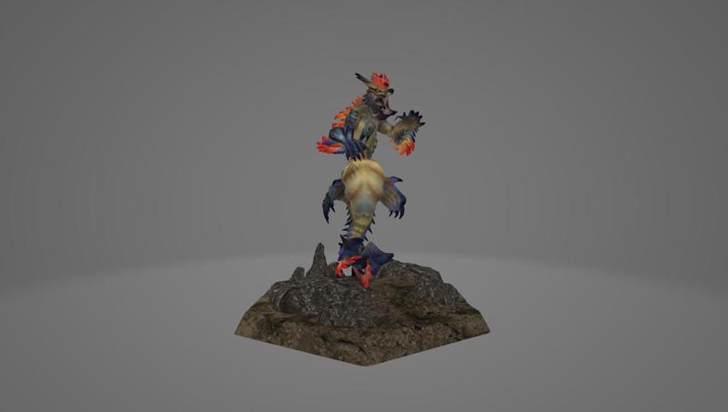 MONSTER HUNTER NARWA FIGURE