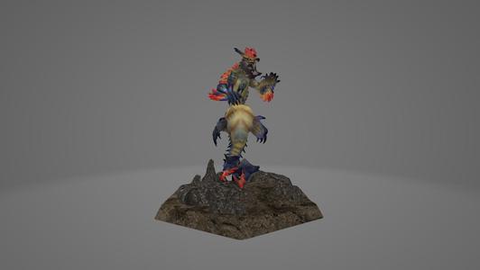 MONSTER HUNTER NARWA FIGURE