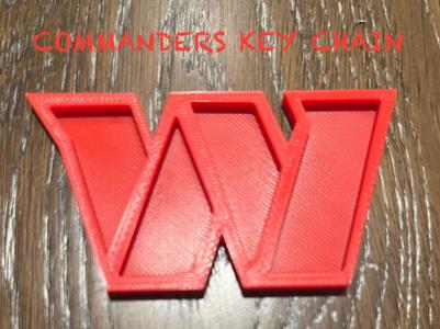 Washington Commanders Keychain/Decoration
