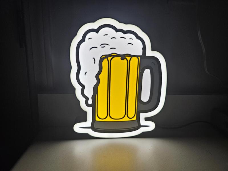 Beer LED Lightbox