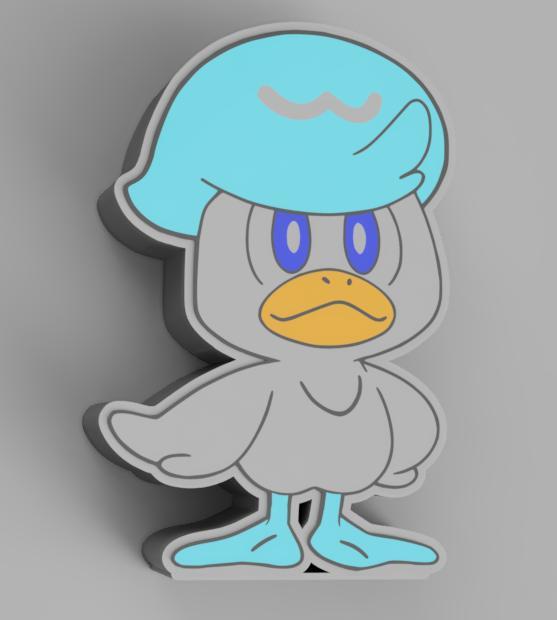 Qwaks Pokemon 912 Lightbox Stand or Wall