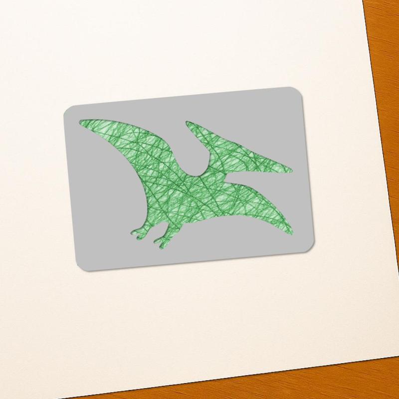 Pterodactylus Drawing Stencils – 3D Printable Tools for Artists