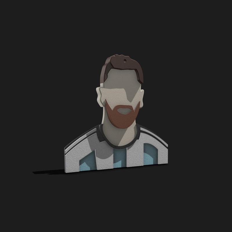 Messi V1 Keychain/Ring