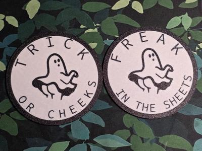 Naught Ghosts - Coasters & Keychains