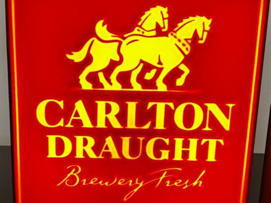 Carlton Draught Light Box