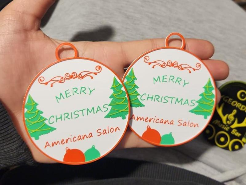 Customizable Christmas bauble