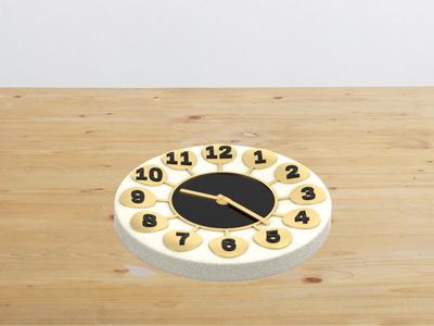 Retro Clock - Mid Century Modern
