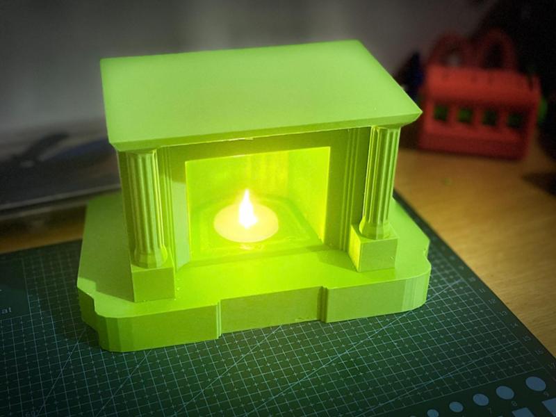 【Fireplace Lamp】kco18 kit