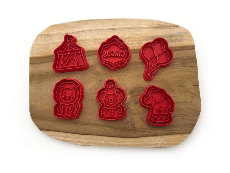 Circus cookie cutters