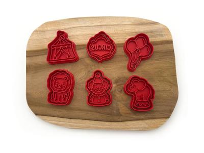 Circus cookie cutters