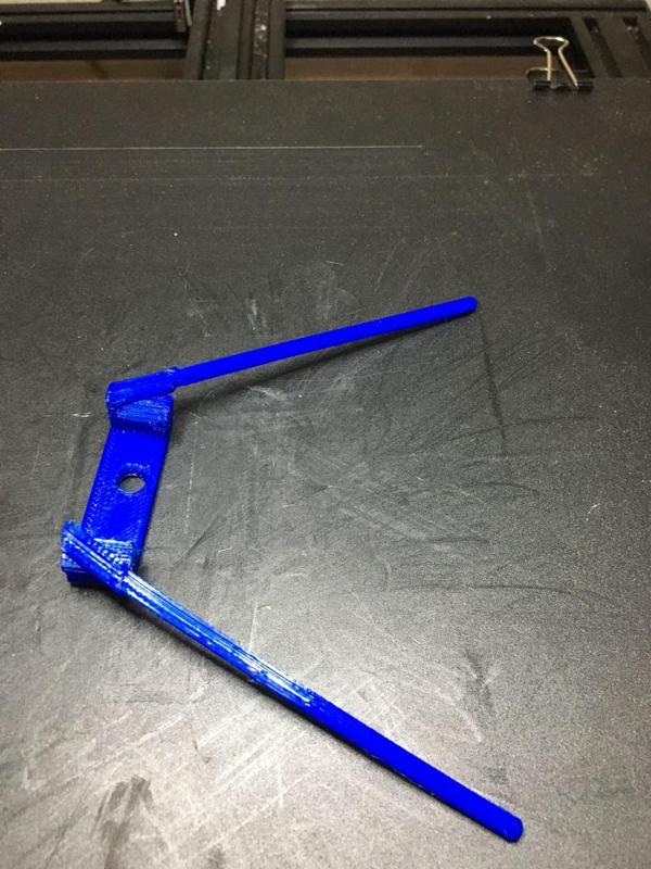 Qavr antenna holder with integrated tubes.